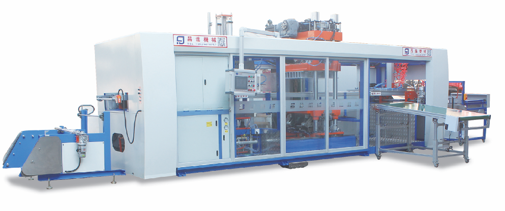 Working principle of positive and negative press machine